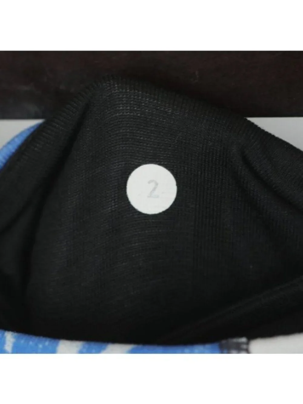 Lululemon Wunder Under Women's Size 2 Black Blue Reversible Capri Leggings